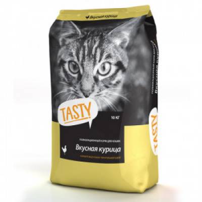 Tasty Petfood сухой корм для кошек (Курица)